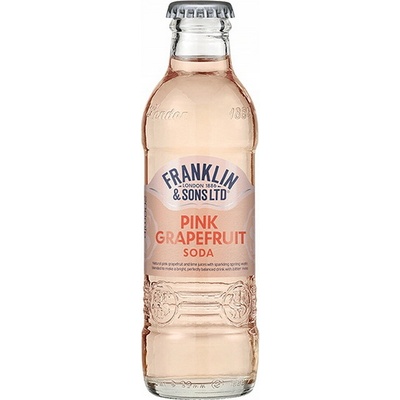 Franklin & Sons Pink Grapefruit Soda sklo 200 ml