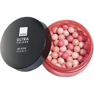 Avon Rozjasňující perly Ultra Blush Pearls Deep Blush 28 g