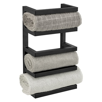 WENKO Стоманен държач за кърпи, монтиран на стената Fondiro - Wenko (25780100)