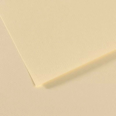 Canson Mi-Teintes barevný papír 21 x 29,7 cm A4 48 odstínů 101 Pale yellow