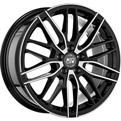 MSW 72 8x18 5x114,3 ET34 gloss black polished