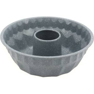 Voltz Форма за кекс Voltz V51223GE, 26.5x9.5 см, Мраморно покритие, Въглеродна стомана, Сив (V51223GE)