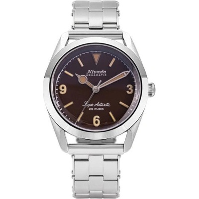 Nivada Grenchen Super Antarctic 3.6.9 Tropical Forstner Rivet