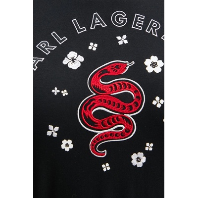 Karl Lagerfeld Памучна тениска Karl Lagerfeld (A1W17090)