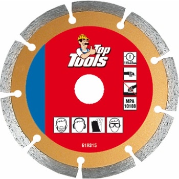 Top Tools Diamantový kotouč 115 x 22.2 mm 61H315