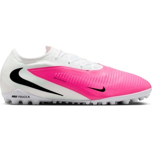 Nike Reactx phantom 6 low pro tf розово, бяло, черно 45 (iq2155-900)