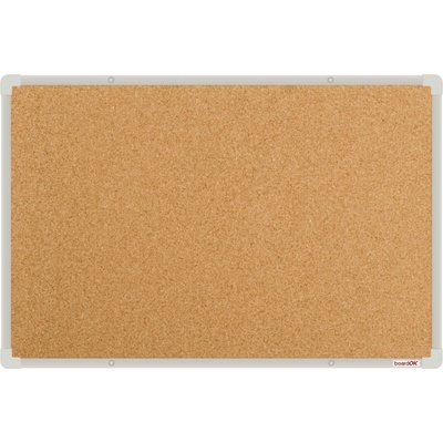 BoardOK Korková tabule 90 x 60 cm, šedý rám