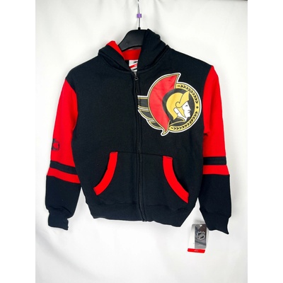 Outerstuff dětská mikina Ottawa Senators Faceoff Colorblocked Fleece Full-Zip