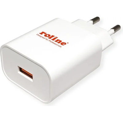 Roline Стенно зарядно устройство, 1x USB3.0 USB-A 18W, бяло 19.11. 1061-10 (19.11.1061-10)