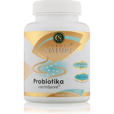 Golden Nature Probiotiká + Prebiotiká + Tráviace enzýmy 100 ks