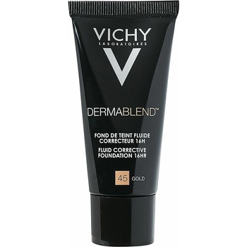 Vichy Dermablend Fluid Corrective Foundation SPF28 tekutý korekční make-up 45 Gold 30 ml