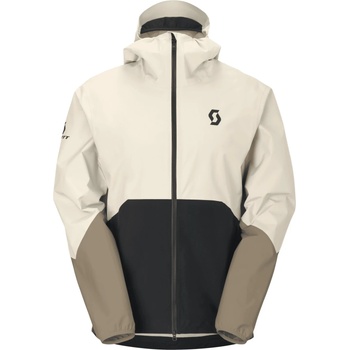 Scott Мъжко водоустойчиво яке Scott Jacket Explorair Light Dryo 2.5L Waterproof jacket - Cotton White / Black - размер M (002-3354-0512)