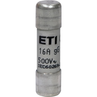 ETI Elektroelement, d.o.o. Valcová poistka ETI 002651019 CH10x38 gG 16A (500V)