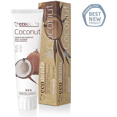 Ecodenta BIO proti zubnému povlaku s kokosovým olejom 100 ml