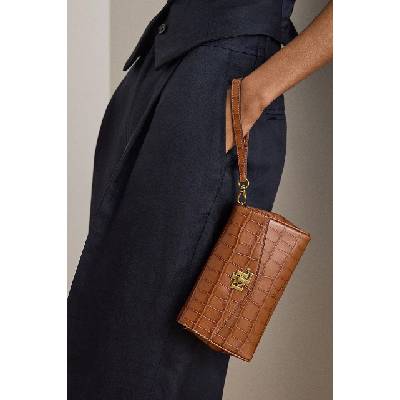 Ralph Lauren чанта crossbody дамска от кожа (432P15659)