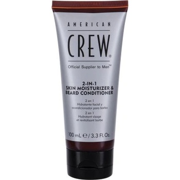 American Crew Beard 2-IN-1 Skin Moisturizer & Beard Conditioner балсам и хидратиращ крем за брада 100 ml