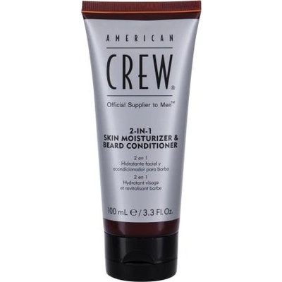 American Crew Beard 2-IN-1 Skin Moisturizer & Beard Conditioner балсам и хидратиращ крем за брада 100 ml