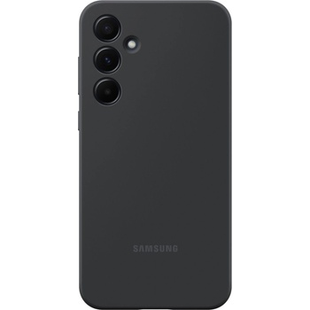 Samsung Оригинален гръб Samsung Silicone Cover за Galaxy A55, Черен, EF-PA556TBEGWW