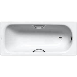 KALDEWEI Advantage - Правоъгълна вана Saniform Plus Star 335, 170x70 см, с отвори за дръжки, противоплъзгаща повърхност, бяла 133530000001 (133530000001)
