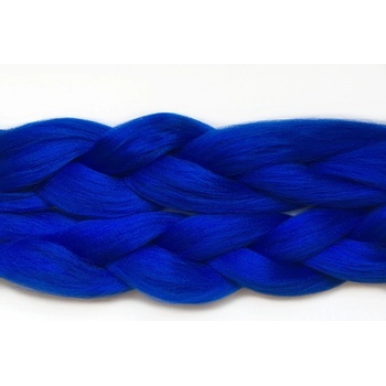 100% jumbo braid - Cherish: Jumbo Braid Barva: BLUE (blue - sytá modrá)