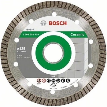 Bosch Diamantový kotúč 115 mm, Best for Ceramic ExtraClean Turbo (2608602478)