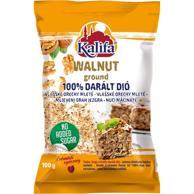 Kalifa Vlašské orechy mleté bez pridaného cukru 100 g