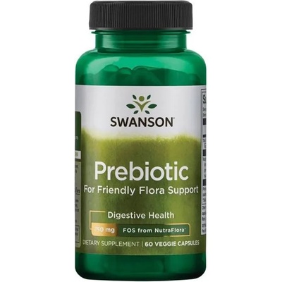 Swanson Prebiotic for Friendly Flora Support, 60 капсули, Swanson (SWA032)