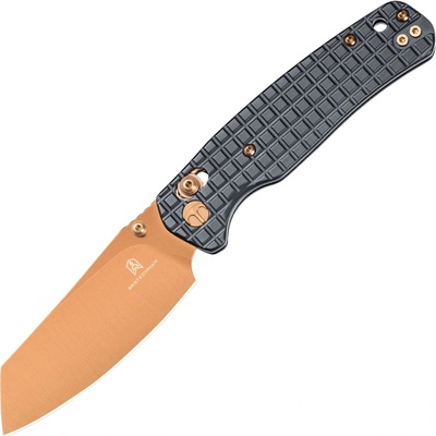 Bestechman CICADA'S WING 10Cr15MoV Bronze PVD with black PVD Stainless steel handle BMK06-S-3