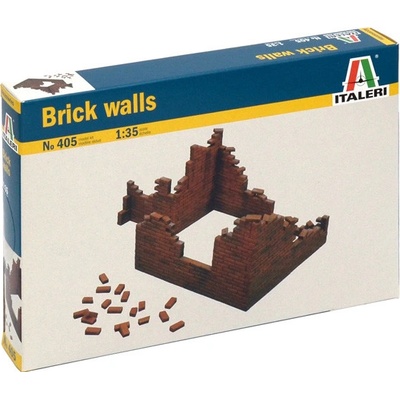 Italeri Model Kit budova 0405 BRICK WALLS 33-0405 1:35