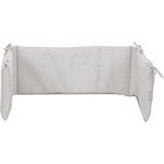 Lorelli Малък обиколник от ранфорс Lorelli - Небе, 145 x 4 х 27 cm, сив (20830022602) - baby