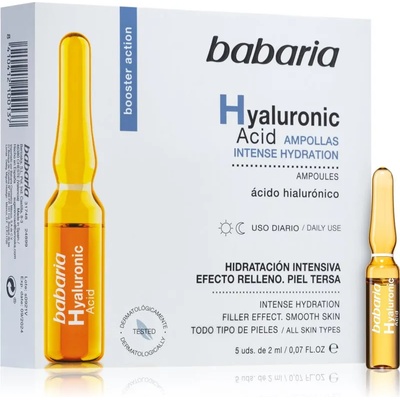 Babaria Hyaluronic Acid ампули с хиалуронова киселина 5 x 2ml