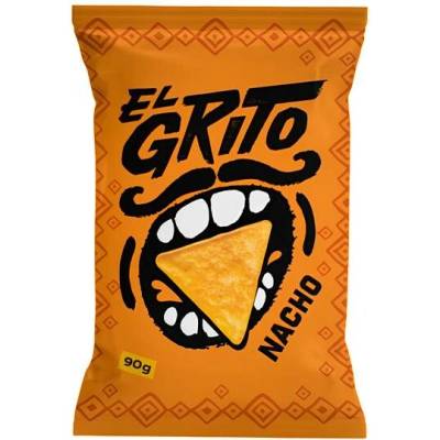 El Grito Tortilla chipsy Nacho s příchutí sýru 90 g