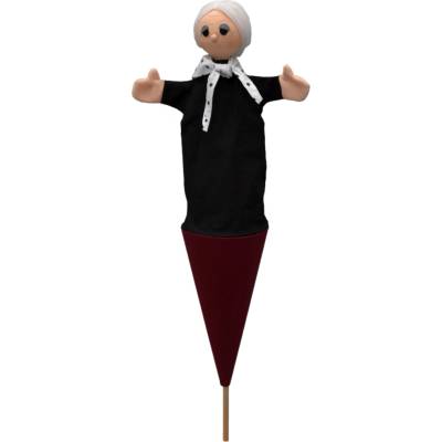 MUB2 Babička 54 cm 3v1 kornútový maňuška