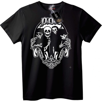 NOONEBRAND P. O. D. Тениска с черепи и музика - 2XL, White
