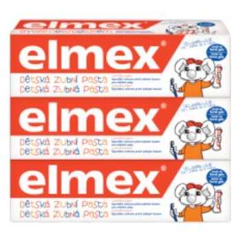 Elmex dětská zubní pasta 3 x 50 ml
