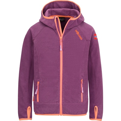 TROLLKIDS Детско поларено яке Trollkids Girls Sandefjord Jacket Fleece jacket - Mallow Pink / Papaya - размер 92 (EU) (703-2389-0811)