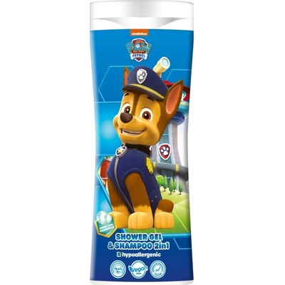 Nickelodeon Paw Patrol Shower gel& Shampoo 2in1 Bubble Gum 300 ml – Zboží Mobilmania