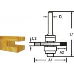 Makita Циркуляр MAKITA с лагерна опашка 8 мм, 47.6x2.5x59 мм D-48957 (D-48957)