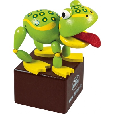 Detoa mačkací figurka Žába