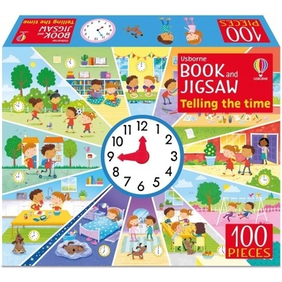 Usborne Book and Jigsaw Telling the Time Usborne Publishing