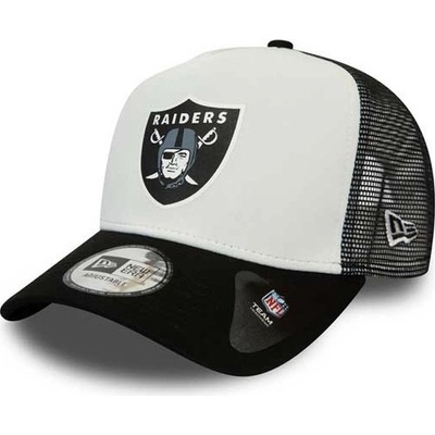 New Era 9FORTY A-Frame Trucker NFL Team Color Block Oakland Raiders Snapback Team Color