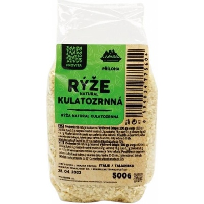 Vega Provita PROVITA rýže natural kulatozrnná 0,5 kg