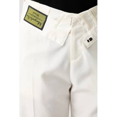 MM6 Maison Margiela панталон дамски с вълна (S52KA0559.M35436.858)