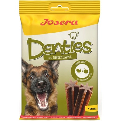 Josera pamlsok Dog Denties with Turkey&Apple 180 g