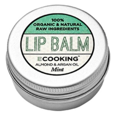 Ecooking Ecooking органично арганово масло хидратиращ балсам за устни мента 15 ml