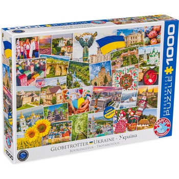 EUROGRAPHICS Пъзел Eurographics от 1000 части - Украйна (60005753)