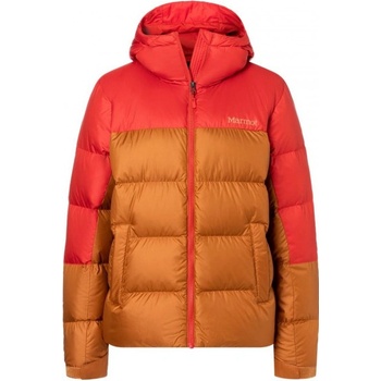 Marmot Guides Down Hoody tmavě červená