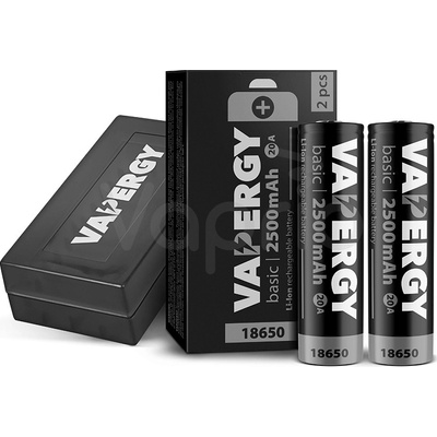 Vapergy Basic batéria 18650 2500mAh 20A 2ks