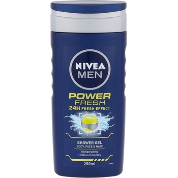 Nivea Men Power Fresh sprchový gél 250 ml