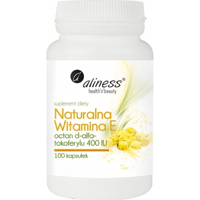 Aliness prírodný Vitamín E 400 IU 100 kapsúl